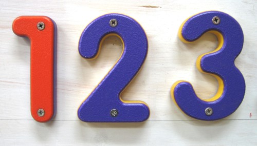 Cut-Out Numbers